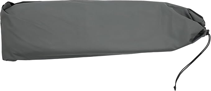 VanEssential Full Plastic Trim Rear Door Window Cover (Pair) Designed for Ford Transit Medium/High Roof Van Year 2015 to Current - Charcoal Gray
