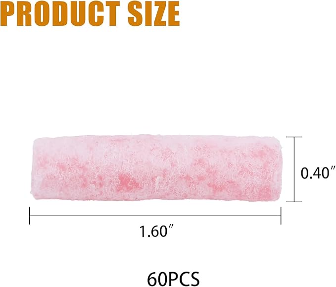60 Pack Waterproof Fire Starters with 5+ Minute Burn for Camping, Emergency, Fire Pits, Grills,Non-Toxic