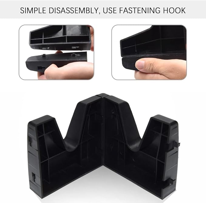 Stacool 4PCS Car Storage Organizer Trunk Blocks for Boot Felt Carpet,Free Association Car Cargo Organizer Block,Multipurpose Car Organizers and Storage