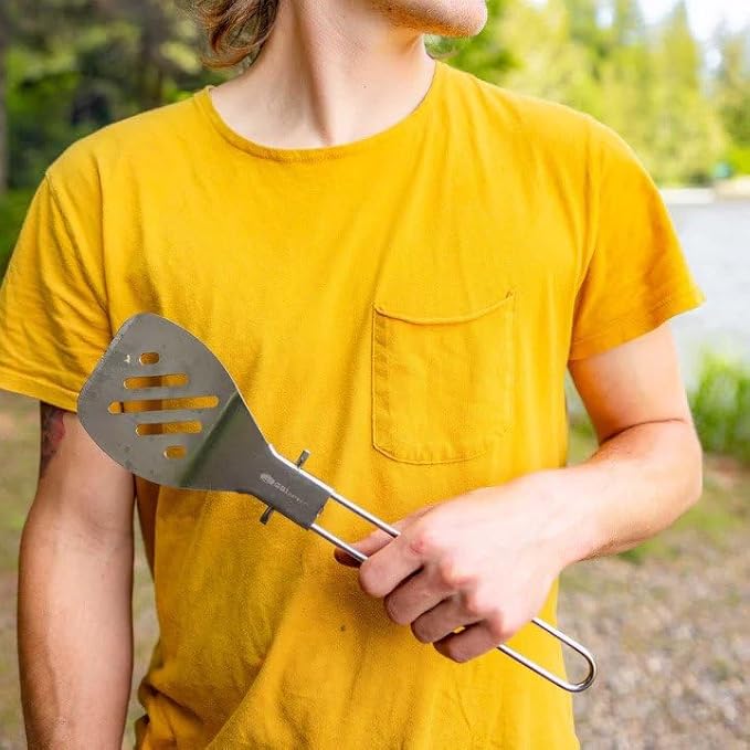 GSI Outdoors Folding Chef Spatula and Spoon
