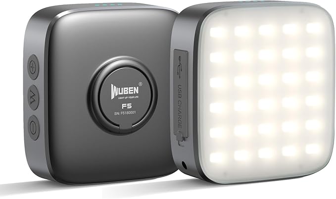 WUBEN F5 Camping Lantern 500LM Rechargeable Lantern, 5200mAh Portable LED Camping Light up to 500 Hours, IP64 Waterproof Camping Flashlight for Emergencies Power Outages Home Tent Hurricane Outdoor
