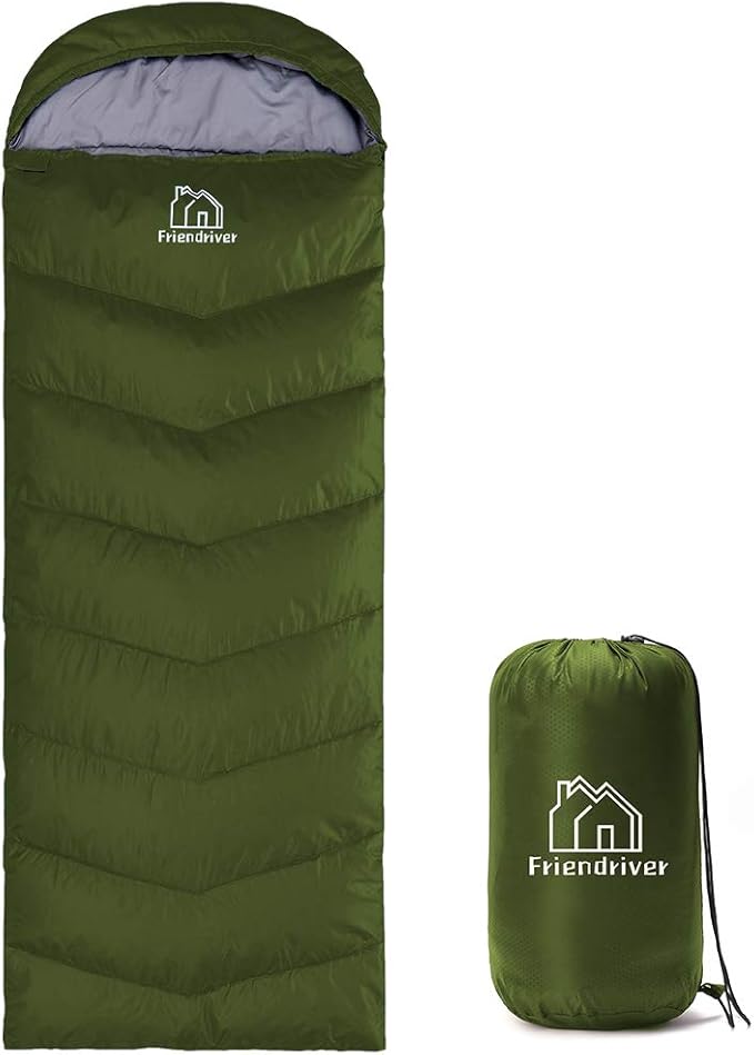 XL Size Upgraded Version of Camping Sleeping Bag 4 Seasons Warm and Cool, Lighter Weight, Adults and Children Can Use Waterproof Camping Bag, Travel and Outdoor Activities