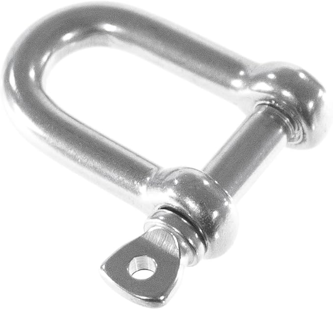 Paracord Planet Stainless Steel B-Shackles and D-Shackles for Paracord Survival Bracelets