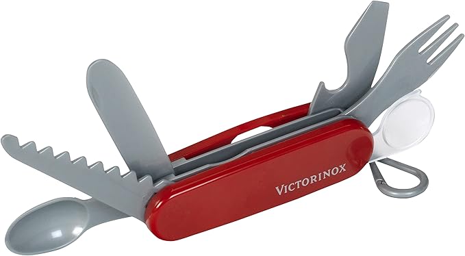 Theo Klein Victorinox 9.6092.1 Pocket Knife Toy The Pocket Knife for Young Children Who Want One of Their Own in VX Red 4.4 inches