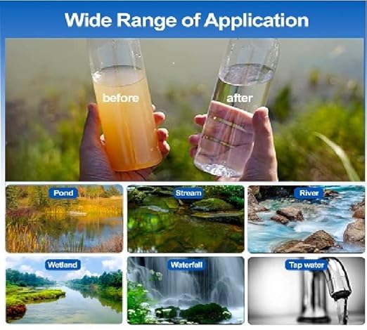 Galaxy Personal Portable Water Filter Straw Filtration Purifier for Hiking, Camping, Hunting, Backpacking, Travel, Outdoor Emergency Survival Detachable Drinking One Pack
