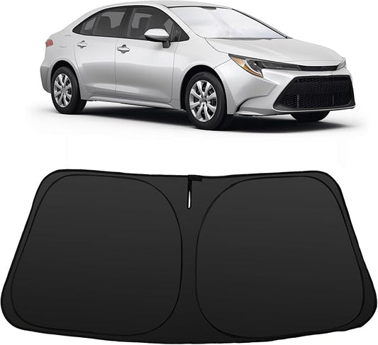 Windshield Sun Shade Fit for 2018 2019 2020 2021 2022 2023 2024 2025 2026 Audi Q5 Accessories Front Window Sunshade Shield Blocker Keeps Car Cool
