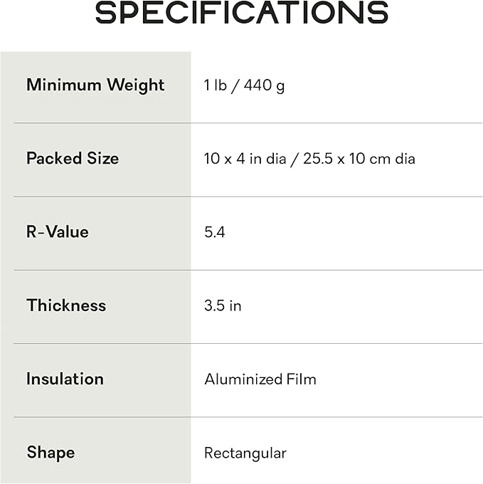 Nemo Equipment Tensor All-Season Ultralight Insulated Sleeping Pad - Regular (72"x20") - Blade/Spicy Orange