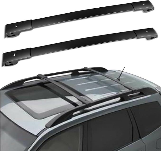 SCITOO fit for 2009 2010 2011 2012 2013 for Subaru Forester Aluminum Alloy Roof Top Cross Bar Set Rock Rack Rail