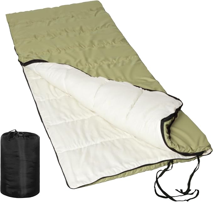 Sleeping Bag for Adults – 4 Season Camping Sleeping Bag Lightweight for Backpacking & Hiking, Waterproof Shell, Warm & Roomy, Machine Washable,Backpacking Camping Sleeping