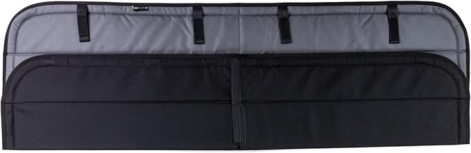VanEssential Insulated Blackout Sliding Door Window Cover Designed for RAM Promaster with Bare Metal Window Frame Van Years 2014 to Current Model - Charcoal Gray