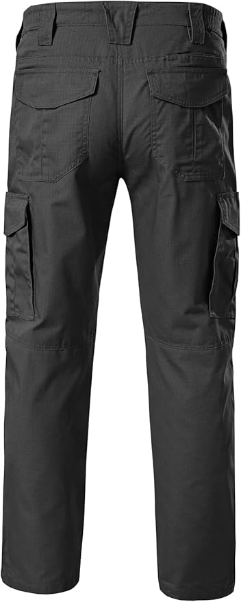 CNBQDD Mens Work Pants Cargo Tactical Construction for Men Ripstop Water Repellent Lightweight Outdoor Hiking with Pockets