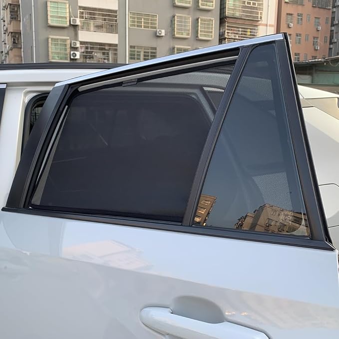 FEISHILINIYA Updating Strong Magnetic Car Window Sun Shade for Toyota for RAV4 XA50 (2020-2025) Rear Passenger Privacy Side Window Sunshades for RAV4 Accessories