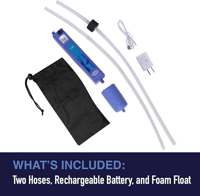 Pacific Bay Portable Automatic Pump/Water Filtration System - for Camping or Wilderness Survival - Emergency Drinking Water Survival - Indoor/Outdoor Water Filter - Must Have Hiking Supplies