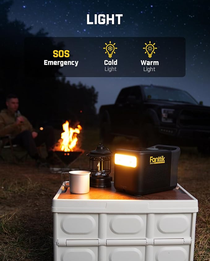 Fanttik X9 Ultra Portable Tire Inflator for Pickup Truck, RV | 3-in-1 Air Pump, Power Station, Flashlight | 6X Faster Inflator with Digital Gauge | Air Compressor for Light Truck, SUV, Compact Car