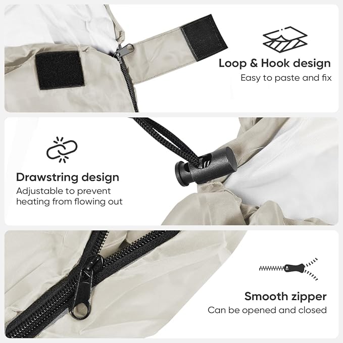 OBTANIM Sleeping Bags Portable Waterproof Camping Sleeping Bag for Adults Kids 4 Seasons Cold Weather or Warm Backpacking Hiking Travel Indoor Outdoor Use
