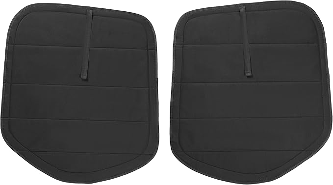 Magnetic Insulated Rear Door Window Covers (Pair) for 2019-2026 Mercedes-Benz Sprinter VS30 Vans (Fits Bare Metal Window Frames), Blackout Privacy Sun Shades for Stealth Camping – Dark Gray