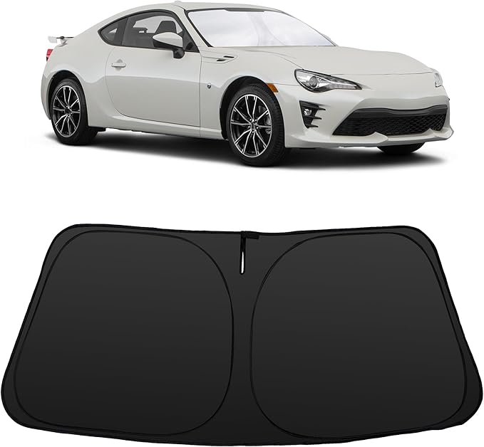 Windshield Sun Shade Window Sunshade Custom Fit 2017-2021 Toyota 86/2022-2023 Toyota GR86/2013-2023 BRZ/2012-2016 Scion FR-S FRS Accessories