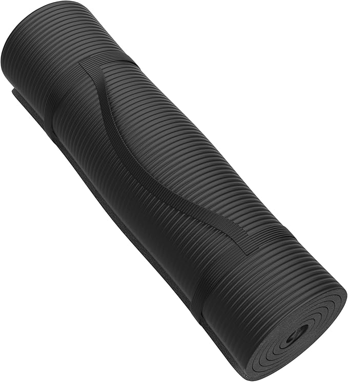 Foam Sleeping Pad - Lightweight 1-Inch Mat for Camping, Cots, Tents, Backpacking, and Yoga - Non-Slip and Waterproof with Handle by Wakeman
