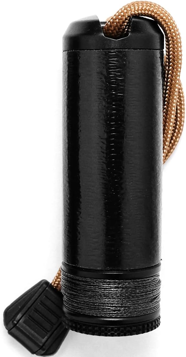 Exotac ripSPOOL Lightweight Bushcraft and Survival Complete Field Repair Kit and FireCord Lanyard for First Aid, Fire-Starting, Tool Creation, Fishing, and Navigation Tasks, Made in the USA