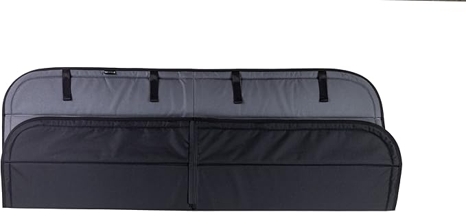 VanEssential Insulated Blackout Crew Window Cover Designed for Ford Transit Van Year 2015 to Current with NO Plastic Trim - Charcoal Gray