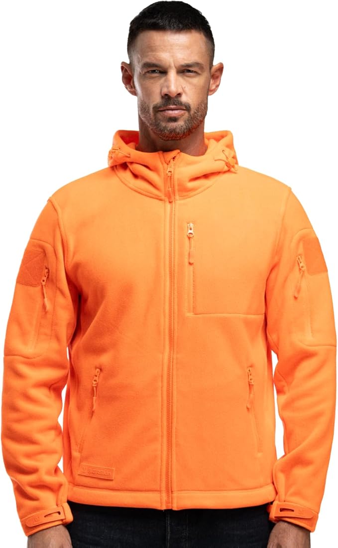 Baerskin Tactical Hoodie Jacket for Men 4.0 - Military Style Fleece Sweater for Cold, Rain, Wind or Snow