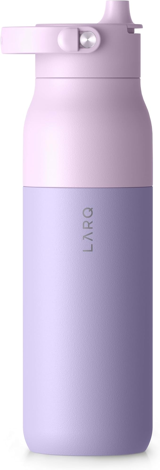 LARQ PureVis 2 Self Cleaning Water Bottle - UV Water Purifier with Filter Straw, Smart App Hydration Tracking, Insulated Stainless Steel