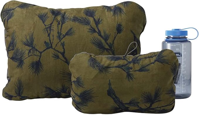 Therm-a-Rest Compressible Camping and Backpacking Pillow, Pines, Large