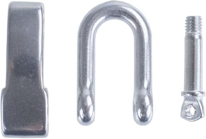 Paracord Planet Alloy & Stainless Steel D-Shackles and B-Shackles for Paracord Bracelets (Pack and Single Sizes)