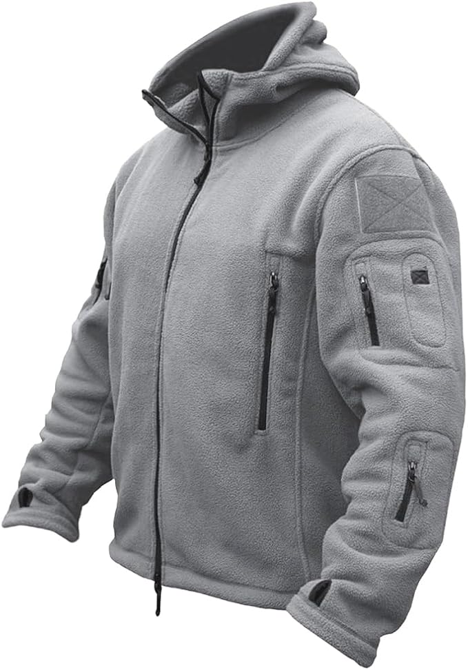 ReFire Gear Men's Warm Military Tactical Sport Fleece Hoodie Jacket