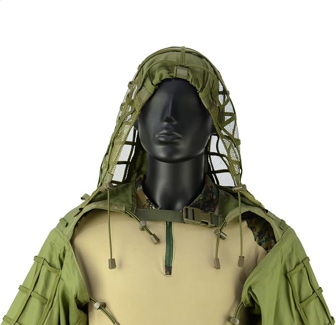 Ghillie Suits Foundation, Tactical Sniper Coats/Viper Hoods