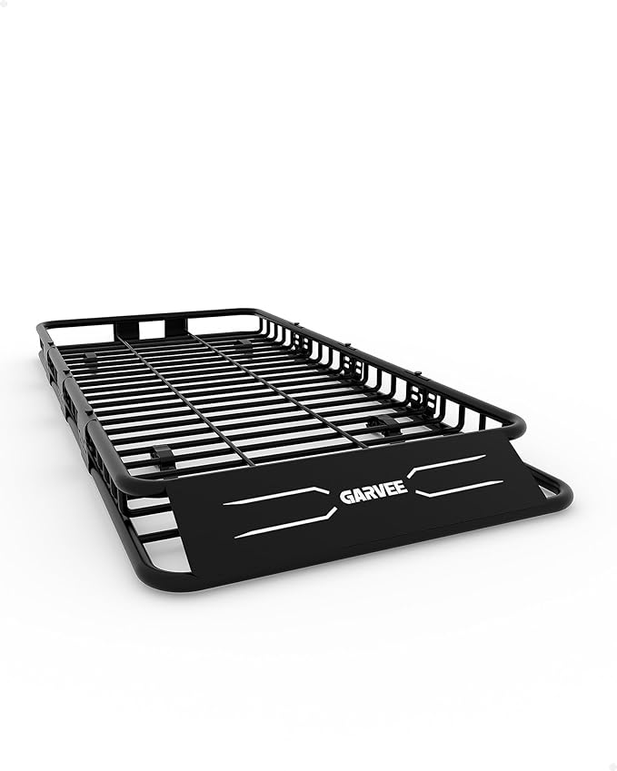 GarveeLife 84 in x 39 in Universal Roof Rack Basket, 200 LBS Capacity Rooftop Cargo Carrier Basket with Extension Luggage Rack Heavy Duty for SUVs, Trucks, Vehicles