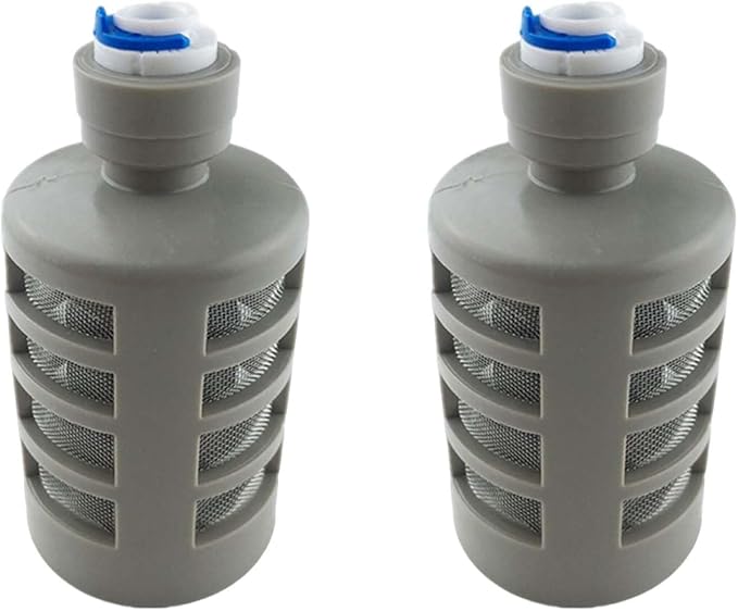 Membrane Solutions Replacement SUS304 stainless steel Pre-filtration Filter for P1 Portable Stainless Steel UF Water Filter, BPA-Free for Camping, Hiking, Backpacking and Travel (2 Pack)