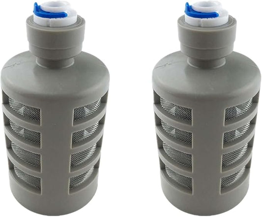 Membrane Solutions Replacement SUS304 stainless steel Pre-filtration Filter for P1 Portable Stainless Steel UF Water Filter, BPA-Free for Camping, Hiking, Backpacking and Travel (2 Pack)