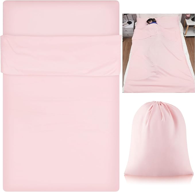 Irenare Self Tan Sleep Sack Reusable Body Self Tanners Lightweight Breathable Tanning Sleeping Sac for Bed Travel Sleeping Bag