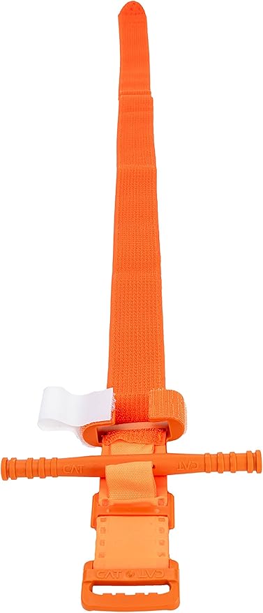 North American Rescue C-A-T Combat Application Tourniquet (Orange) NAR Genuine Gen 7 CAT Military Issued (30-0023)