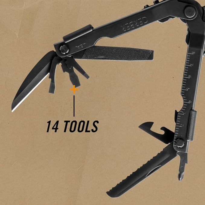 Gerber Gear 47550N MP600 Needle Nose Pliers Multitool Multi-Plier, Black
