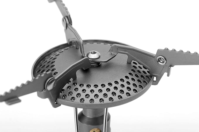 Fire-Maple FMS-116T Portable Stove Ultra Light, Hiking Stove Titanium Backpacking Stove, Outdoor Camping Ultralight Gear, Essential for Earthquake Emergency Kit