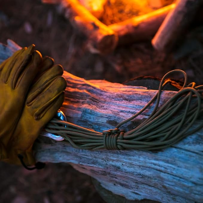 TOUGH-GRID 750 Paracord Military Grade Nylon Rope - Type IV Mil-Spec Made in USA - Tactical Survival Cord