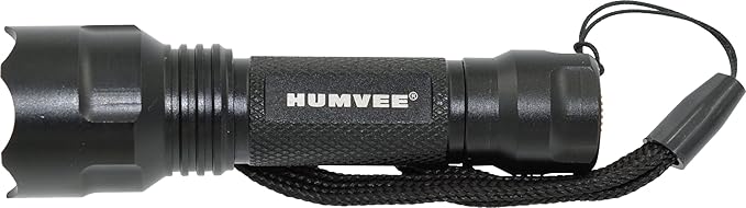 Humvee HMV-RCN-RM1 Recon Mission Kit with Digital Watch, Knife and Tactical LED Flashlight, Black and Tan)