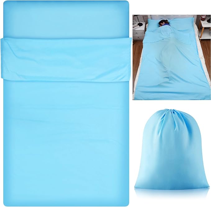 Irenare Self Tan Sleep Sack Reusable Body Self Tanners Lightweight Breathable Tanning Sleeping Sac for Bed Travel Sleeping Bag