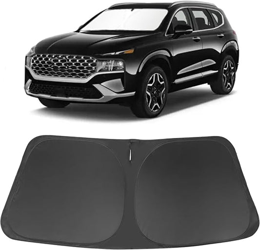 Windshield Sun Shade Custom Fit for 2017 2018 2019 2020 2021 2022 Kia NIRO Accessories Foldable Sunshade Sun Blocker Protect Car from Sun Rays & Heat Damage Keep Car Cooler