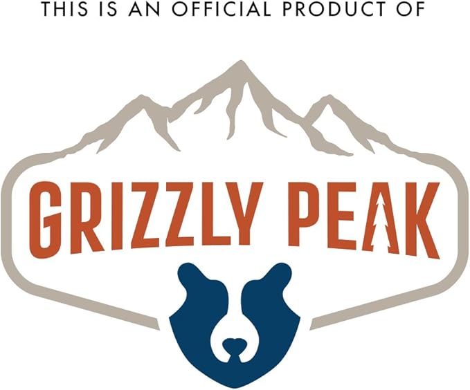 Grizzly Peak Single-Wide Camping Hammock, Lightweight and Portable Parachute Nylon (Moss & Mud)