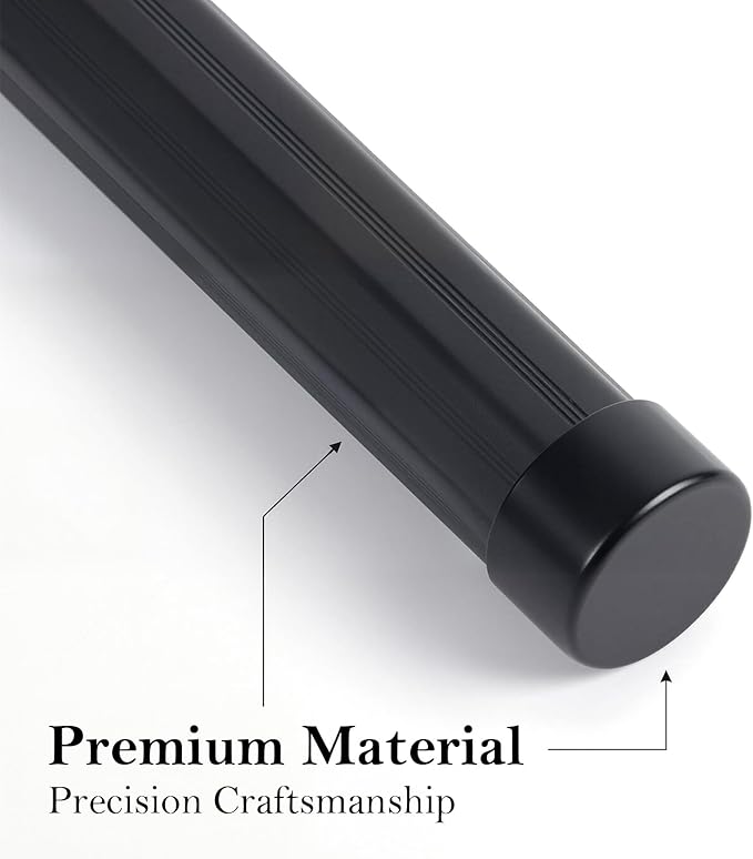4 Pack Folding Camping Table Legs, 14" Aluminum Alloy Replacement Legs 26" & 30" Camping Tables, Black