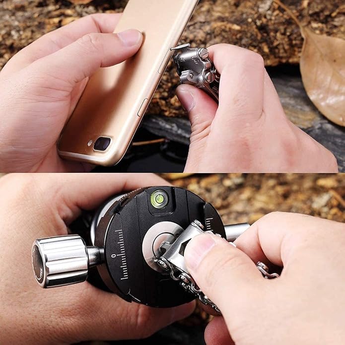 Multitool Bracelet 29 in 1, 22cm Stainless Steel, Outdoor Travel Men Watch Strap, Trend Bracelet with A Pry Tool
