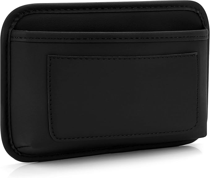 Accmor Universal Car Side Pocket Organizer, PU Leather Car Pocket Pouch Cell Phone Sunglasses Holder, Car Phone Pocket Organizer Accessories for Car Seat, Door, Window, Console