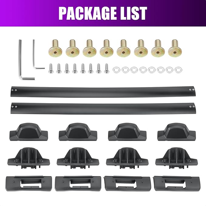 Roof Racks for Honda CRV 2007 2008 2009 2010 2011, 168 lbs Capacity Aluminum Roof Rack Crossbars Luggage Rack Cargo Bars for Canoe, Bike, Kayak, Snowboard, Skiboard, Rooftop Cargo Carrier Bag/Basket