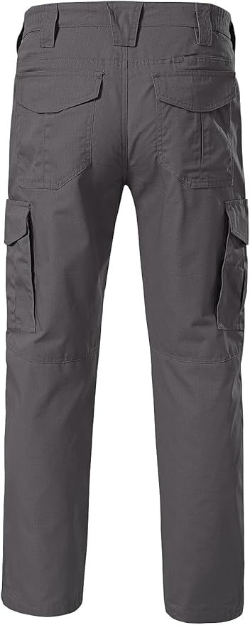 CNBQDD Mens Work Pants Cargo Tactical Construction for Men Ripstop Water Repellent Lightweight Outdoor Hiking with Pockets