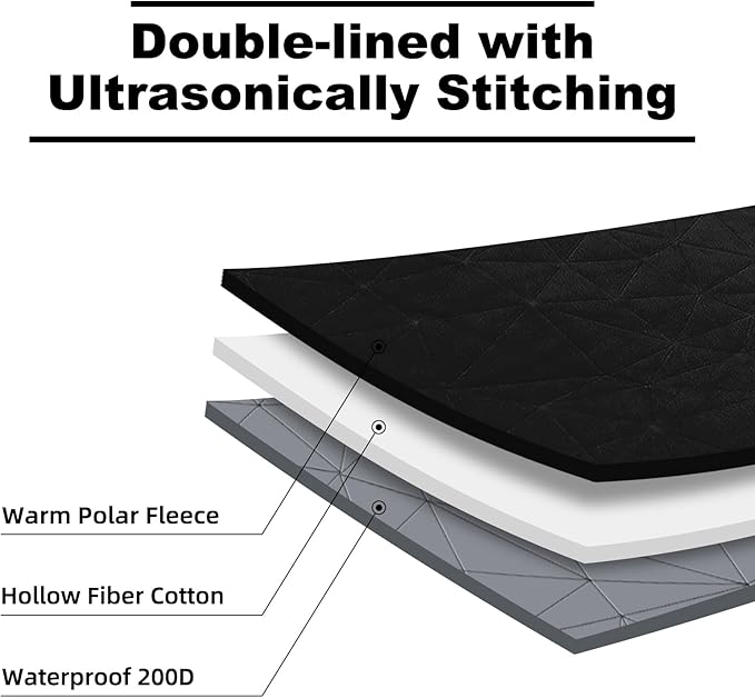 Large Outdoor Waterproof Blanket Extra Thick Fleece Stadium Blanket for Camping, Car, Pet, Picnics - Windproof, Wearable, Machine Washable 80" x 58" (Smoky Gray)