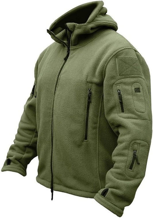 ReFire Gear Men's Warm Military Tactical Sport Fleece Hoodie Jacket