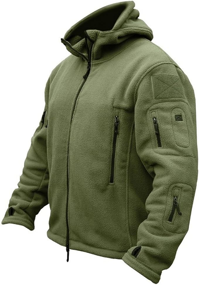 ReFire Gear Men's Warm Military Tactical Sport Fleece Hoodie Jacket